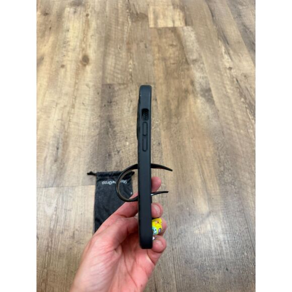 Loopy Case iPhone 14 Pro Max Case Black Leopard W/Pouch - Picture 3 of 5